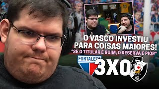 CASIMIRO REAGE FORTALEZA 3 X 0 VASCO  BRASILEIRÃO 2024  Cortes do Casimito [upl. by Filippo]