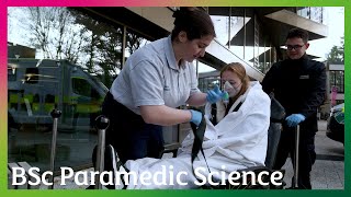 BSc Paramedic Science  University of Stirling [upl. by Anilad149]