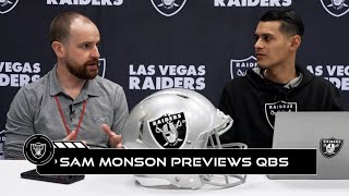 Sam Monson Gives His Takes on the 2024 QB Prospects  Raiders  NFL [upl. by Connor]