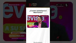 MARCHAMO 2025 ¿Cuánto aumentó ✅ LA REVISTA Canal 8 Multimedios shorts [upl. by Eceirahs]