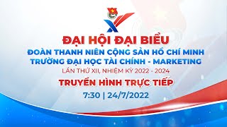 Trực tiếp Đại hội Đoàn trường Nhiệm kỳ XII 2022  2024 [upl. by Opalina]