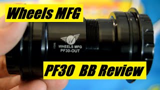 Wheels Manufacturing PF30 Bottom Bracket review [upl. by Sisxela]