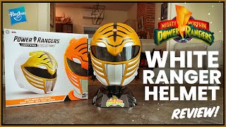 Power Rangers Lightning Collection White Ranger Helmet Review hasbroOfficial hasbropulse ​⁠ [upl. by Shelly]