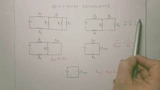 Analisi di un circuito resistenze equivalenti [upl. by Placia410]