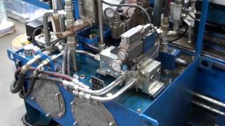 Heinrich Muller R5424HAU Automatic Rotary Tube Swager [upl. by Niledam]