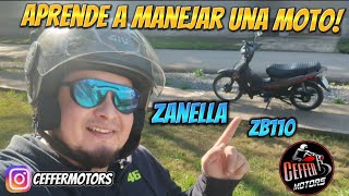 Cómo manejar una moto 110 y CONSEJOS PARA UNA CONDICIÓN SEGURA NIVEL principiante [upl. by Aitnas172]