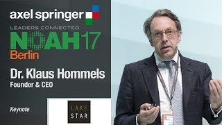 Dr Klaus Hommels Lakestar  NOAH17 Berlin [upl. by Nysila]