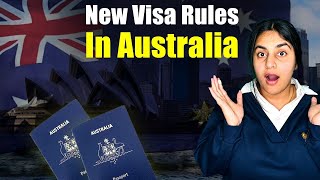 New Australian Visa Rules Effective from 1 July 2024  Student amp Work Visas  Divanshi Rana [upl. by Okier282]