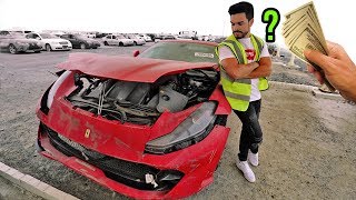 COCHES ACCIDENTADOS DE LUJO EN DUBAI [upl. by Eimam]