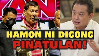 LAGOT KA NGAYON HAMON NI DIGONG PINATULAN NA [upl. by Bogosian]