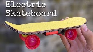 Wow Amazing DIY Mini Electric Skateboard  How to Make Toy Skateboard Very Fast [upl. by Mushro]