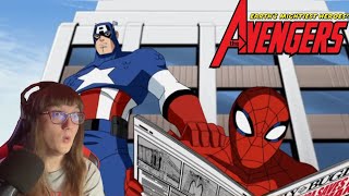 The Avengers Earths Mightiest Heroes season 2 episode 13 Along Came a Spider    Reaction [upl. by Finzer]