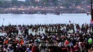 Maha Kumbh Mela at Prayag 2013 [upl. by Arimak]