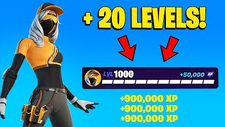 Fortnite SEASON OG CHAPTER 4 AFK XP GLITCH In Chapter 4 400000 XP [upl. by Ellenehc615]