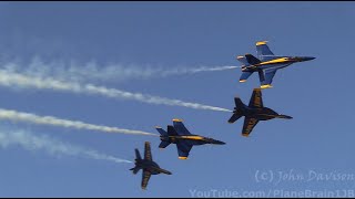 2023 Barksdale AFB Air Show  US Navy Blue Angels [upl. by Esertal566]