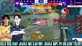 JUARA MPL DIKASIH TELUR GAME 2 RRQ HOSHI VS FNATIC ONIC PH  ESL MLBB SEASON 6 [upl. by Halilahk]