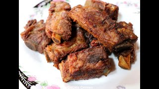 COSTILLAS DE CERDO FRITAS [upl. by Grinnell744]