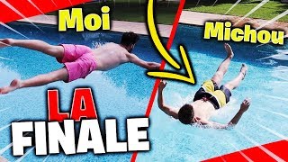 LA FINALE DU MEILLEUR PLONGEON DANS LA PISCINE DES CROUTONS [upl. by Norvin486]