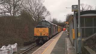 Class 37 Liverpool derailment Kirkby station [upl. by Lavelle]