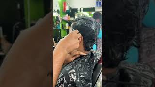 Lorealsmoothening multi hair cuttinghairtransformation haircolour bridalmakeup  hairstyle [upl. by Asaeret]