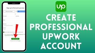 How to Create Upwork Account 2024 Quick amp Easy  Upwork Account Create [upl. by Vannie]