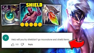 A YouTube Comment asked me to play SHIELD LEE SIN so I tried it [upl. by Marcellus]