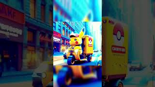 Pikachu delivery job 🚚📦 pikachupikachu pikachu shorts pikachufunny [upl. by Durant]