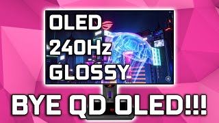 THE OLED  ASUS Glossy 240Hz XG27AQDMG Gaming Monitor [upl. by Pape]