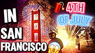 4TH OF JULY IN SAN FRANCISCO 💥🧨  Near Shootout 🤦🏾‍♂️  Vlog 3 [upl. by Knighton151]