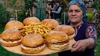 Delicious Homemade Chicken Burger Recipe Crispy Juicy and Irresistible [upl. by Malti]