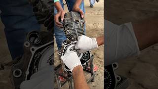 Discover bike ki engine open bs6bikerepairing motorcycle shortvideo [upl. by Ralip]