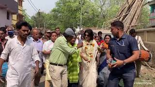 খেলা হবে khela hobe dj songssaayoni ghosh Debangshu Bhattacharya  TMC momota [upl. by Elleivad]