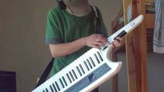 Best Keytar Solo Little Wing on Ax Synth [upl. by Aralk]