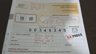 345 Tr Geneli TYT Deneme Sonucum 112 Net yks ilk100 345 yks2025 üçdörtbeş tyt [upl. by Adnuahsor999]