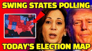 Kamala Harris SKYROCKETS Swing States in Latest Polling Averages Today [upl. by Anitsenre872]