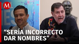 Noroña evita especular sobre voto de Miguel Ángel Yunes en el Senado [upl. by Suiravad90]