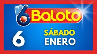 Resultados del BALOTO REVANCHA del sabado 6 de ENERO de 2024 💫✅💰 [upl. by Annaert]