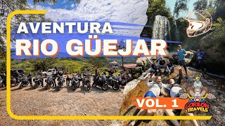 AVENTURA EN MOTO AL RÍO GÜEJAR LEJANIAS Y MESETAS  META [upl. by Anilys]