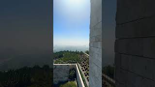 Downtown LA View from Getty Center Museum [upl. by Zildjian]