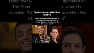 Zomato Owner Deepinder Goyal and Gia Goyal Revealed [upl. by Amhser]