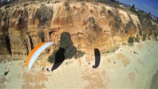 Paragliding Seaford Beach South Australia Touch n Go [upl. by Angelle204]