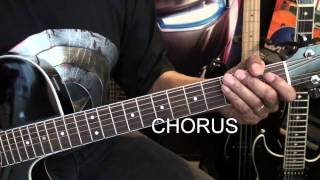 Toto GEORGY PORGY GUITAR LESSON Tutorial EricBlackmonGuitar [upl. by Cadmarr]