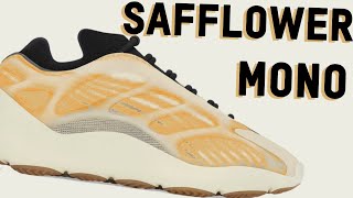 Yeezy 700 V3 Mono Safflower Revealed [upl. by Enomad823]