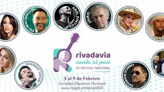 Festival Nacional Rivadavia Canta Al País Día Sábado [upl. by Dinah363]