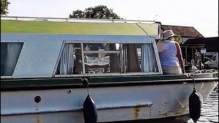 Simply the sounds of the boat engines as they pass me by at Ludham Bridge engine boat sound [upl. by Tiebout53]