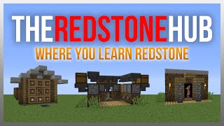 The Redstone Hub  Where You Learn Redstone [upl. by Yllatan634]