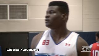 Udoka Azubuike Highlights  NBA Top 100 Camp [upl. by Cristionna777]