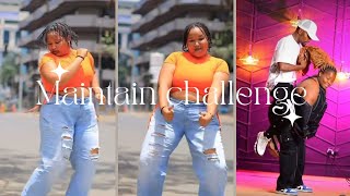 🔥Maintain Ivo Ivo Dance ChallengeSsaru ft Trio Mio ❤️ [upl. by Nylasej]