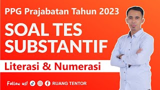 part 11 FR Tes Substantif NUMERASI PPG Prajabatan 2023 Materi POLA BILANGAN [upl. by Cram]