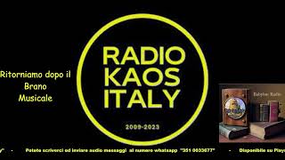 Solo intervista a Radio Kaos Italy Babylon Radio 17 09 2024 [upl. by Sholes]